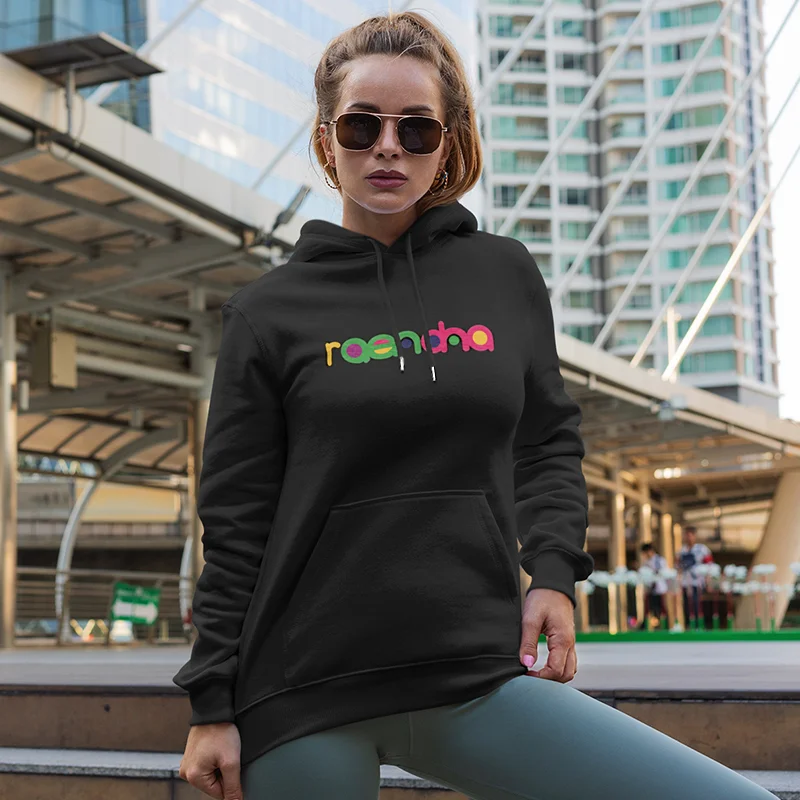 Hoodie | Women | Raendna Bloom | Schwarz