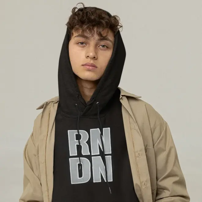 Hoodie | Men| Raendna RNDN | Schwarz