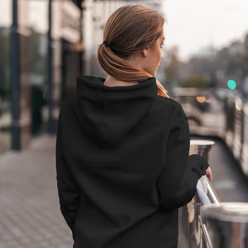 Hoodie | Women | Raendna Bloom | Schwarz